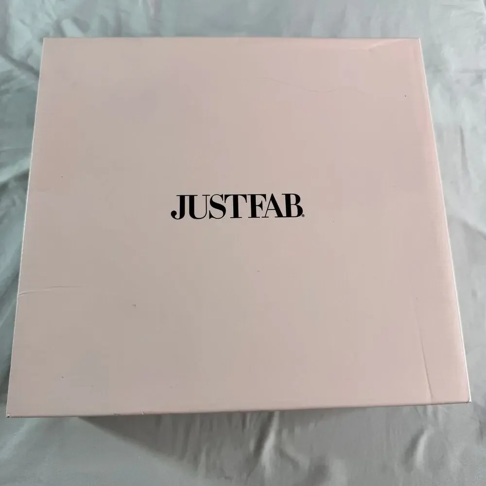 JustFab Olivia-E Black Ankle Booties Sz 9 Pointed Toe Block Heel Zip NIB - Picture 10 of 10